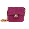 Secondhand Chanel Vintage Square Classic Single Flap Bag Quilted