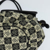 Secondhand Chanel Camellia shoulderbag Black Canvas Bags