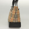 Secondhand Burberry Nova Check Handbag Nova Check Canvas and