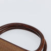 Chanel Vintage Wood Top Handle Bag Raphia
