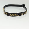 Secondhand Chanel Vintage Buckle Chain Belt Leather and