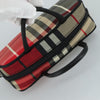 Secondhand Burberry Nova Handbag Check Pattern