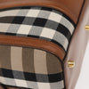 Burberry Alchester Convertible Satchel House Check Canvas