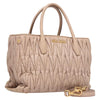 Secondhand Miu Miu Coffer Frame Tote Matelasse