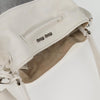 Miu Miu Drawstring Satchel Leather