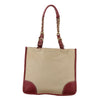 Secondhand Prada Vintage Tote Beige Canvas Accessories