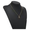 Secondhand Christian Dior CD Pendant Necklace Gold-plated