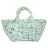 Balenciaga Bistro Panier Bag Woven Faux Leather