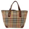 Secondhand Burberry Nova Check Tote canvas check pattern