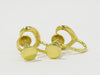 Secondhand Tiffany & Co. Elsa Peretti Open Heart Earrings 18K Yellow