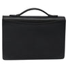 Versace Lock Flap Briefcase Leather