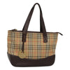 Secondhand Burberry Nova Check Tote canvas check pattern