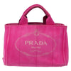 Secondhand Prada Canapa Open Tote