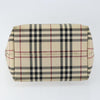 Secondhand Burberry Nova Check Handbag Nova Check Canvas and