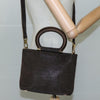 Secondhand Celine Handbag Brown Suede Bags
