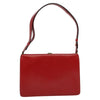Secondhand Celine Shoulder Bag Red Leather Bags