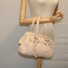 Secondhand Bally Handbag Ecru Leather Bags