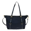 Secondhand Prada Convertible Logo Tote Tessuto