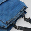 Secondhand Bottega Veneta Belted Zip Chain Tote Intrecciato Nappa with Snakeskin