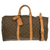 Louis Vuitton Keepall Bandouliere Bag Monogram Canvas