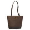 Secondhand Burberry Handle Tote Brown Leather Accessories