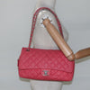 Secondhand Chanel Easy Flap Bag Quilted Caviar