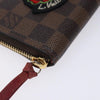 Secondhand Louis Vuitton Clemence Wallet Limited Edition Patches Damier
