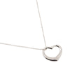 Secondhand Tiffany & Co. Elsa Peretti Open Heart Pendant Necklace Sterling