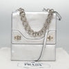 Secondhand Prada Double Turn Lock Shoulder Bag