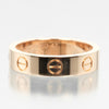 Secondhand Cartier Love Wedding Band 1 Diamond Ring 18K Rose Gold with Diamond