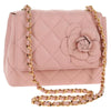 Secondhand Chanel Vintage Camellia Flap Bag Quilted