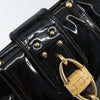 Salvatore Ferragamo Gancini Tote Patent leather