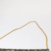 Christian Dior Vintage CD Chain Flap Shoulder Bag Diorissimo Canvas