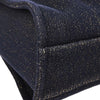 Secondhand Chanel Deauville Tote Navy Canvas Accessories