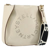 Stella McCartney Logo Crossbody Bag Perforated Faux Leather