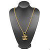 Secondhand Chanel Vintage Quilted CC Pendant Necklace