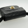 Secondhand Chanel Vintage CC Pushlock Flap Bag Quilted