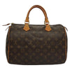 Louis Vuitton Speedy Handbag Limited Edition V Monogram Canvas