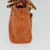 Secondhand Gucci Vintage Bamboo Front Pocket Tote