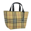 Secondhand Burberry Nova Handbag Check Pattern