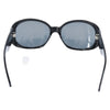 Secondhand Chanel Camélia sunglasses Black Plastic Accessories