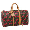 Louis Vuitton Keepall Bag Limited Edition Monogram Cerises