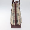 Secondhand Burberry Nova Check Tote canvas check pattern