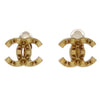 Secondhand Chanel Vintage CC Clip-On Earrings
