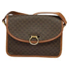 Secondhand Celine Vintage Macadam Shoulder Bag Canvas and