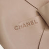 Chanel Camellia Round Clutch with Chain Satin