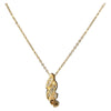 Secondhand Christian Dior CD Pendant Necklace Gold-plated