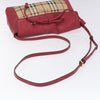 Secondhand Burberry Flap Shoulder Bag Nova Check