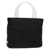 Secondhand Prada Resin Handle Tote Tessuto