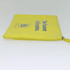 Secondhand Balenciaga Supermarket Pouch Yellow Leather Accessories